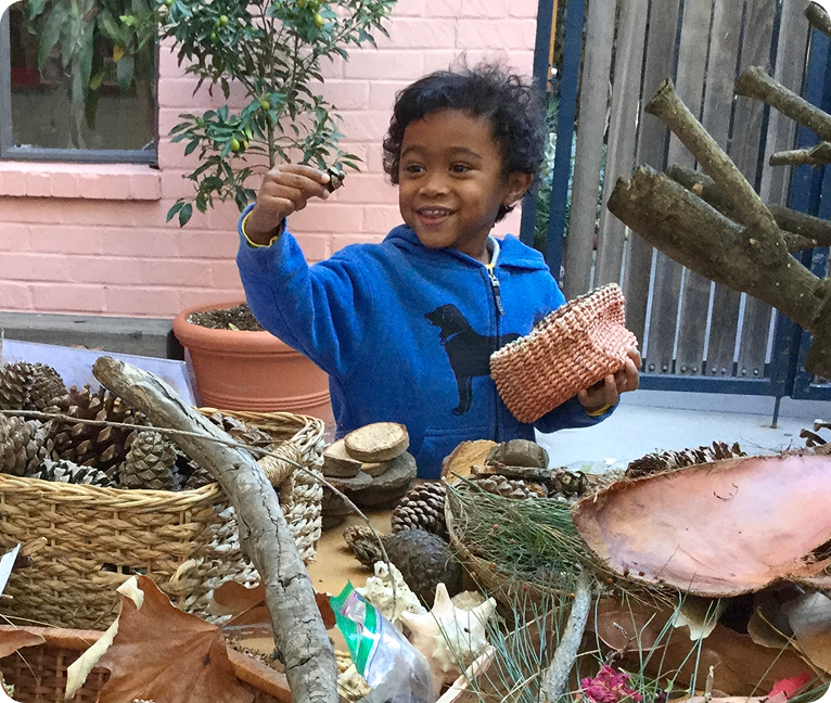 Materials and languages of children